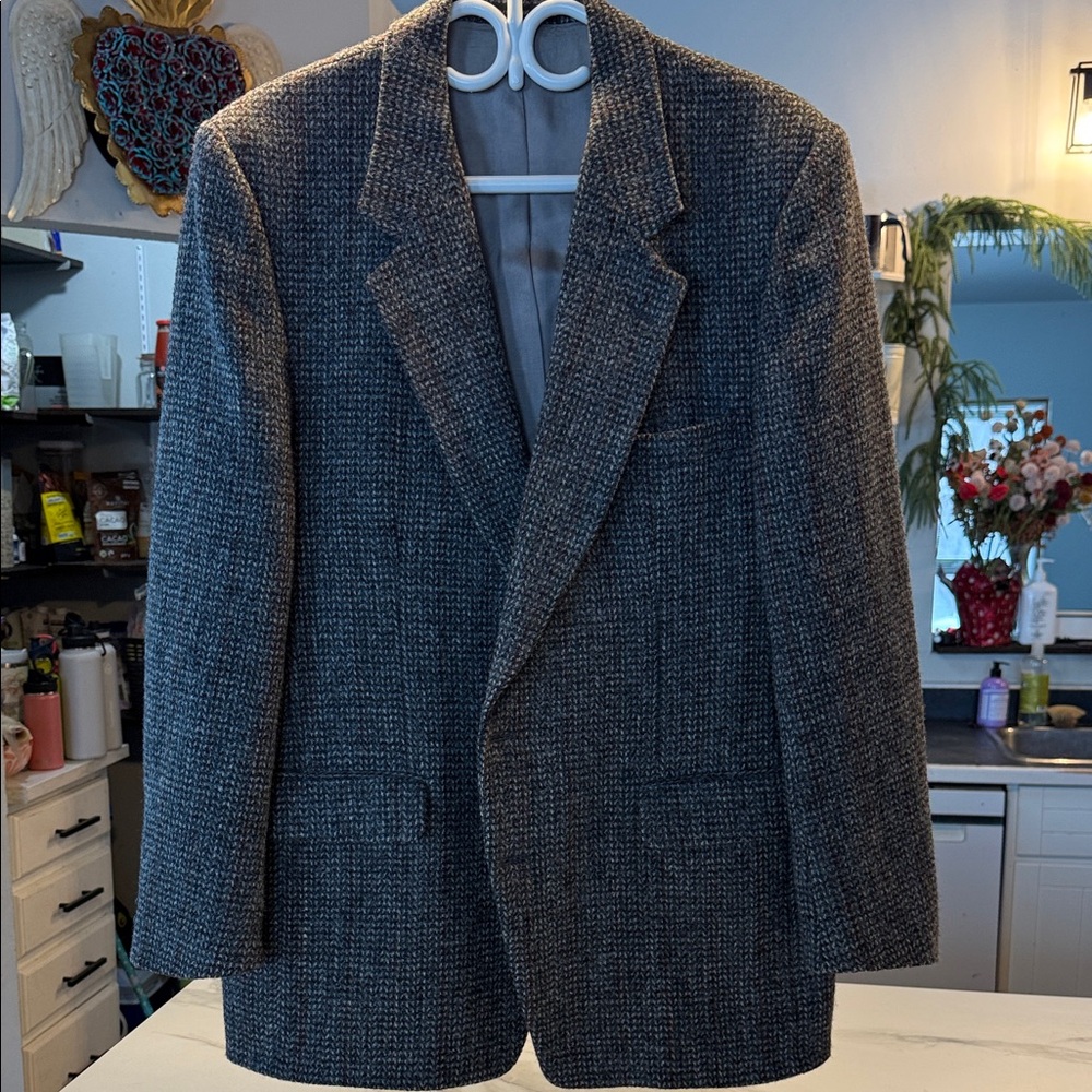 Classic Tweed Blazer for Men